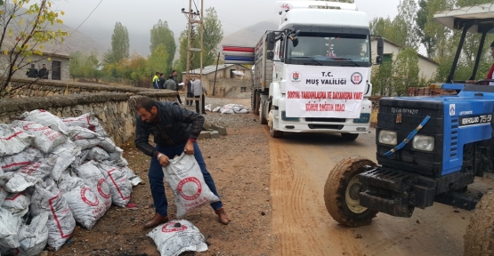 Muş Valiliği 2015 yılı içinde ihtiyaç sahibi vatandaşlara 35.000 ton