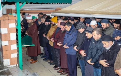 Agah Mutlu'nun eşi, Mevlana Mahallesi Mevlana Camii'nde kılınan cenaze 