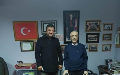 Oda Başkanı Erkan Kaya, Mustafa Çeştan’ı ziyaret etti Gaziosmanpaşa Küçükköy Esnaf Sanatkarlar Odası ve Kredi Kefalet Kooperatifi Başkanı
