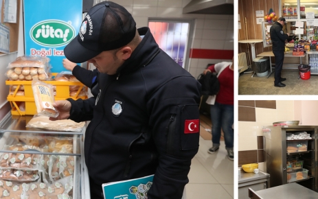 Gaziosmanpaşa Belediyesi Zabıta Müdürlüğü ekipleri, öğrencilerin sağlıklı gıda tüketmeleri adına