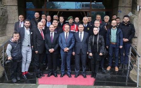 Ordu Valisi Seddar Yavuz "Basın mensupları zor şartlar altında fedakarca