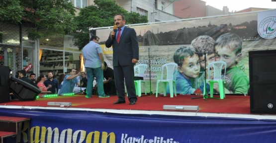 Gaziosmanpaşa AK PARTİ ilçe başkanı Av.Şahin Pirdal,"Ramazan ayı halkımızla bizi