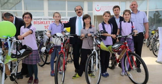 Vali Avni Coş"Sakarya'da öğrenciler sağlıklı yaşam için pedal çevirecek"dedi.