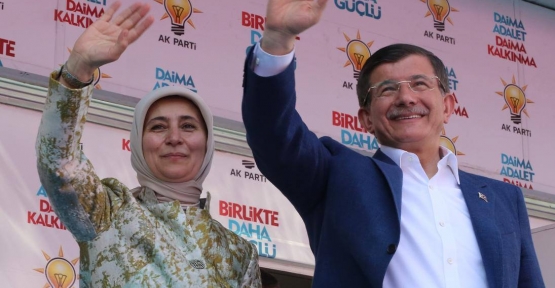 AK Parti Genel Başkanı ve Başbakan Ahmet Davutoğlu partisinin Muğla