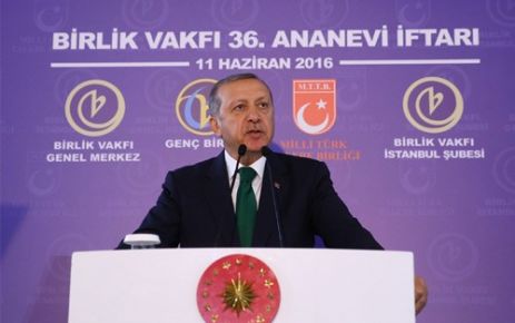 Terör Tüm İnsanlığın Ortak Düşmanıdır Cumhurbaşkanı Erdoğan, “Terör, bu mübarek günlerde dahi kan dökmekten, can
