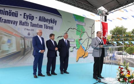 İBB Başkanı Kadir Topbaş"Haliç kıyısı boyunca uygulanacak projenin  çevreye