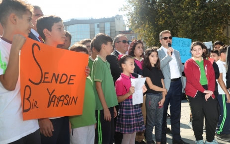 Gaziosmanpaşa'da "Öncelik Hayatın, Öncelik Yayanın" etkinliği gerçekleştirildi.