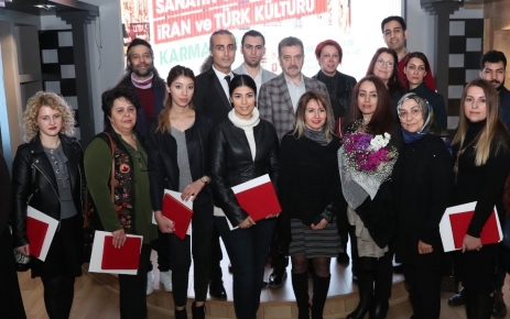 Türk ve İranlı ressamların eserleri Gaziosmanpaşalıların hizmetine sergilendi Türk ve İranlı ressamların eserlerinin yer aldığı sergi,