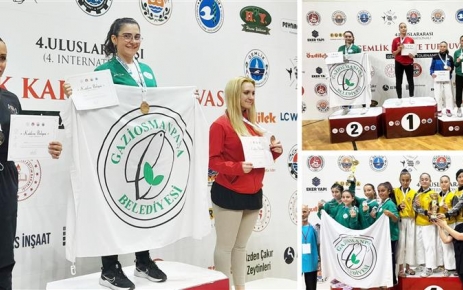 Gaziosmanpaşa Belediyesi Spor Kulübü, Uluslararası Gemlik Karate Turnuvası’nda fırtına gibi