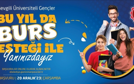 Gaziosmanpaşa Belediyesi, her yıl olduğu gibi bu yıl da burs