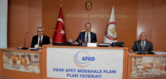 Vali Yavuz “Afet sonrası yaşanabilecek olumsuzluklara  hazırız" dedi.