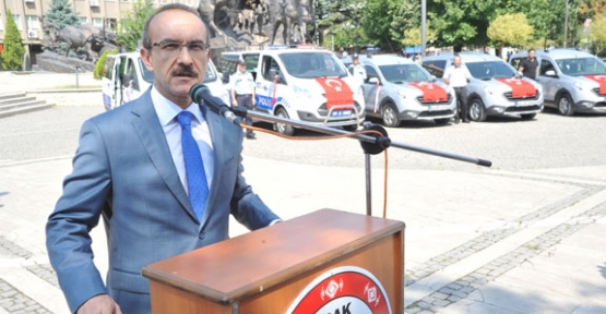 Uşak Valisi Seddar Yavuz, "Emniyet teşkilatının halkın huzur ve güvenliğini