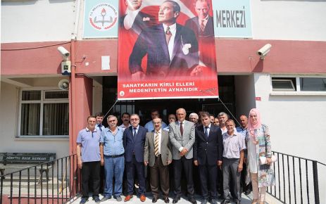 Sakarya Valisi Hüseyin Avni Coş, Sakarya Mesleki Eğitim Merkezi’ni ziyaret