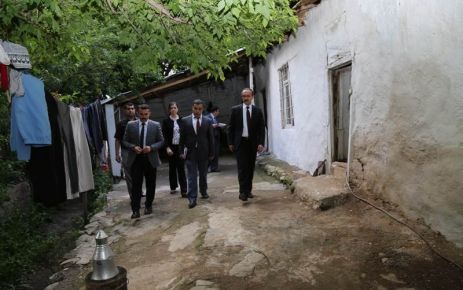Muş Valisi Seddar Yavuz “Gönülden Gönüle Projesi” kapsamında toplumun dezavantajlı