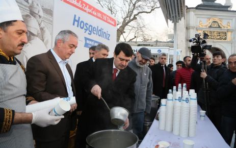 İstanbul Valisi Vasip Şahin ile Eyüp Belediye Başkanı Remzi Aydın