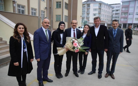 Ordu Valisi Seddar Yavuz, 2017-2018 eğitim-öğretim yılının ikinci döneminin başlangıcında