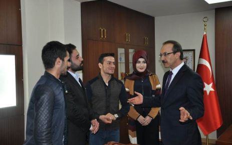 Muş Valisi Seddar Yavuz'la, Muş Alparslan Üniversitesi Radyo-Televizyonculuk programcılığı bölümü