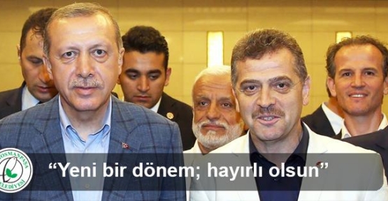 Gaziosmanpaşa Belediye Başkanı Hasan Tahsin Usta,"Yeni dönem hayırlı olsun"dedi.