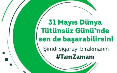Yeşilay Gaziosmanpaşa Şubesi Başkanı Metin Dabak, Tütün ürünlerinin dünyada her