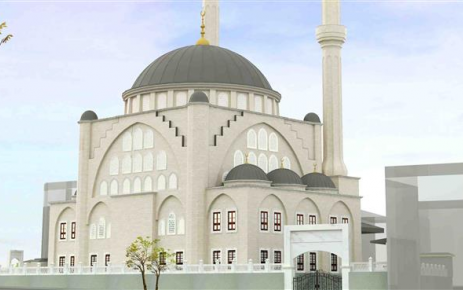 Belediye Başkanı Hasan Tahsin Usta’nın talimatıyla cami çok yakında tamamlanarak