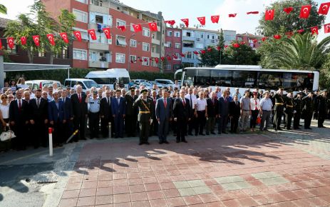 30 Ağustos Zafer Bayramı'nın 94. yıldönümü nedeniyle Eyüp Kaymakamlığı'nda bir