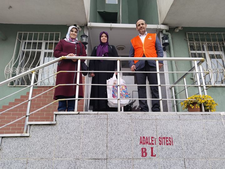AK Parti Mevlana Mahalle Başkanı Yusuf Polat “Teşkilat kademelerimizle komşularımızı