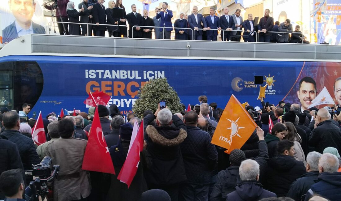 Cumhur İttifakı'nın İstanbul Büyükşehir Belediye (İBB) Başkan adayı Murat Kurum