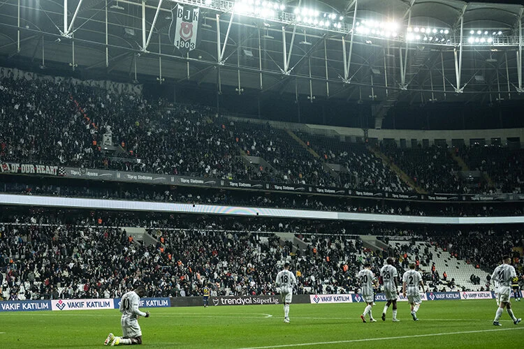 Trendyol Süper Lig'in 33. hafta mücadelesinde Beşiktaş sahasında MKE Ankaragücü'nü