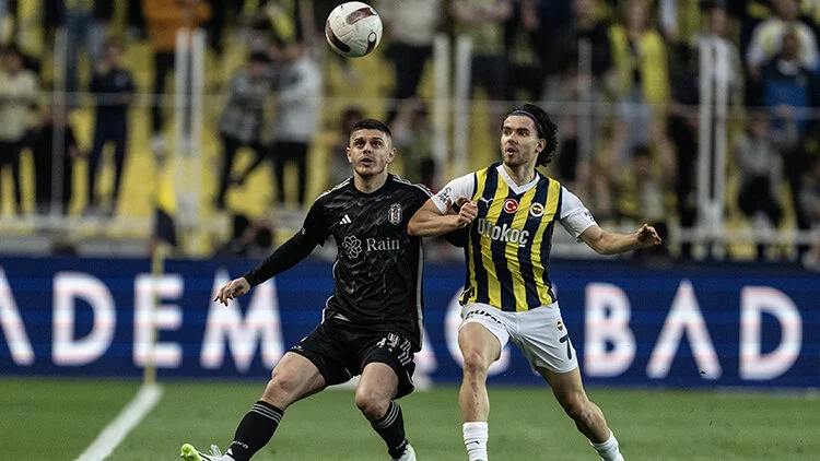 Trendyol Süper Lig'in 34. haftasındaki Kadıköy'deki derbide Beşiktaş'ın hakkı yine