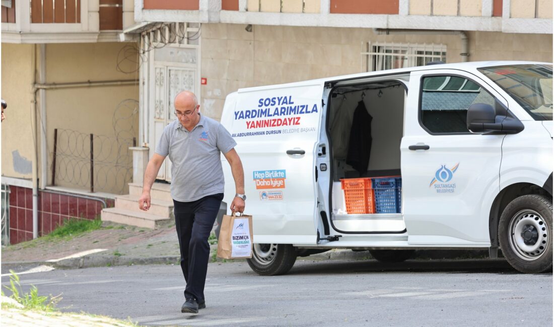 Sosyal belediyecilik anlayışıyla her fırsatta komşularının yanında olan Sultangazi Belediyesi,
