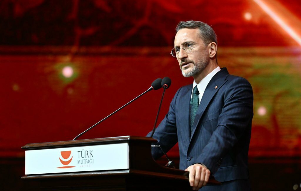 İletişim Başkanı Fahrettin Altun "Türk mutfağı, binlerce yıllık geçmişiyle bir