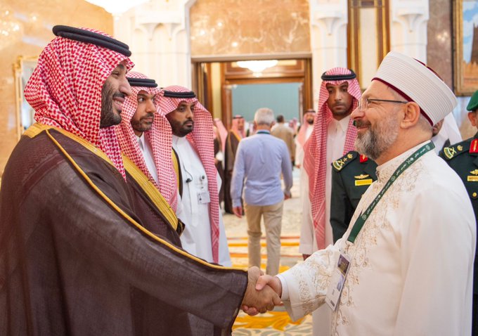 Diyanet İşleri Başkanı Ali Erbaş "Suudi Arabistan Veliaht Prensi Muhammed