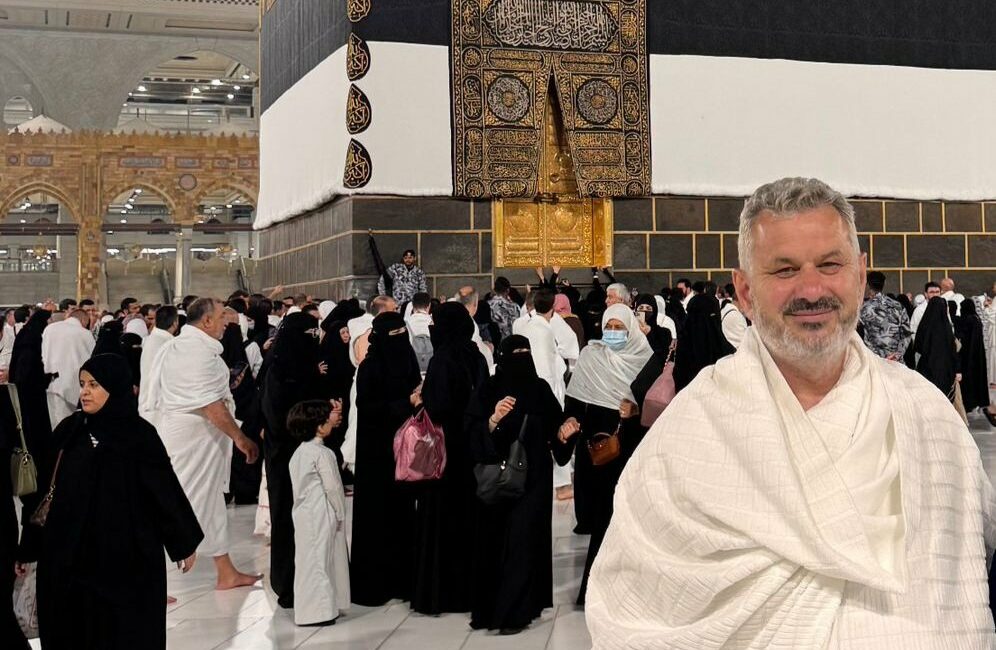 TBMM Filistin dostluk grubu başkanı İstanbul Milletvekili Hasan Turan Mekke'de