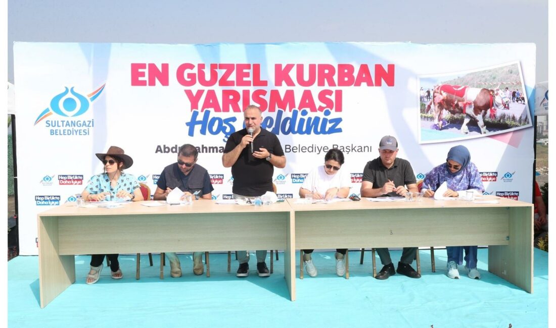 Yarışmada Çankırı’dan getirilen Gazze isimli kurbanlık birinci oldu.