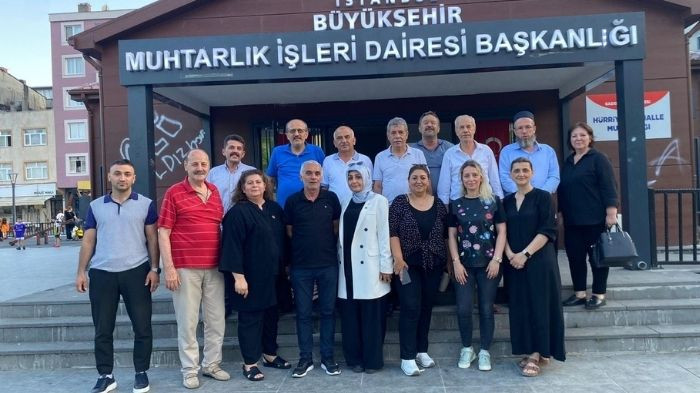 Gaziosmanpaşa Muhtarlar Derneği başkanlığına Fatma Ertürk seçildi.