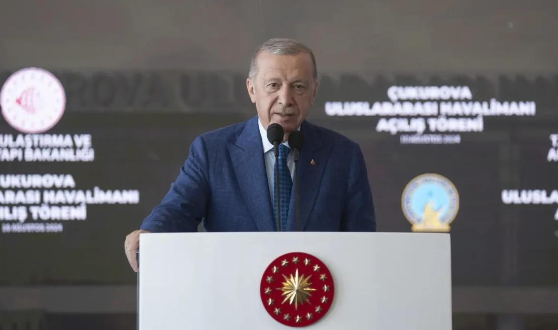 Cumhurbaşkanımız Erdoğan, Çukurova Uluslararası Havalimanı hizmete açtı.