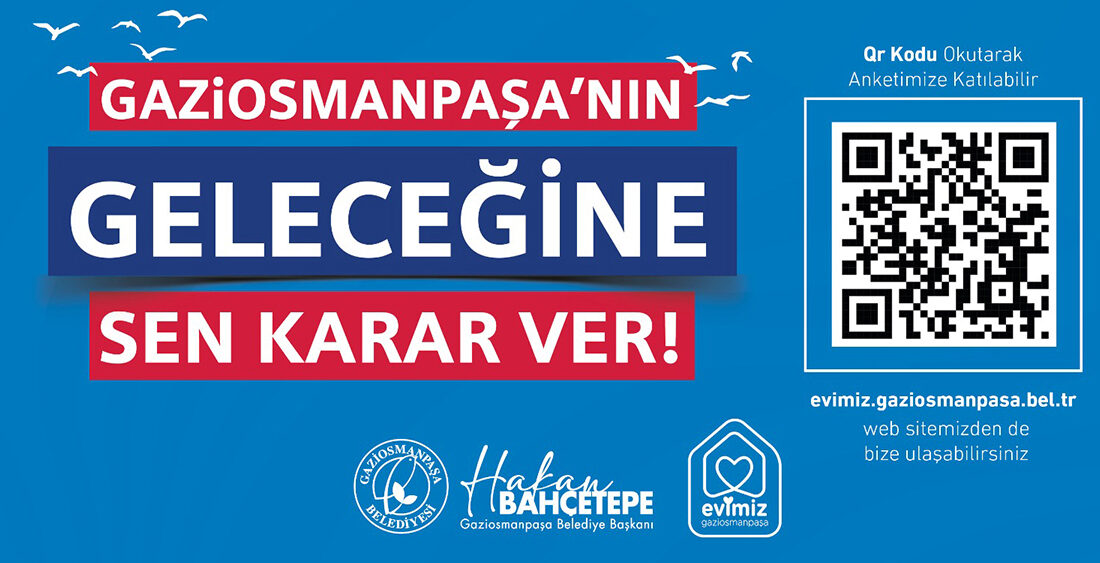 Gaziosmanpaşa Belediyesi, 2025-2029 Stratejik Plan kapsamında hayata geçireceği projelere anket