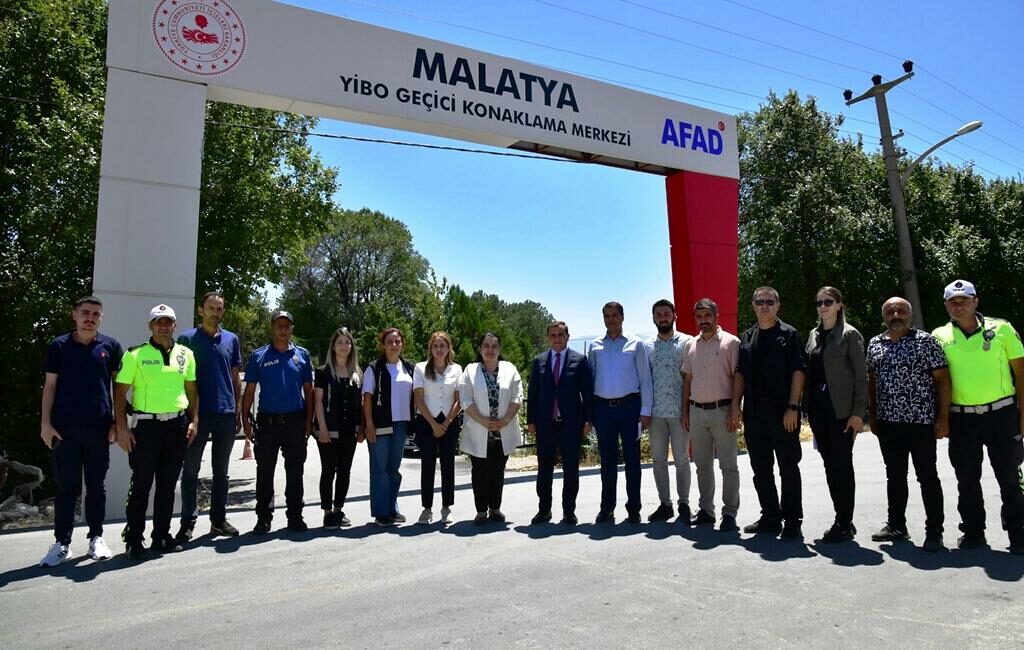 Malatya Valisi Seddar Yavuz’un eşi Selda Yavuz, Akçadağ İlçesinde YİBO