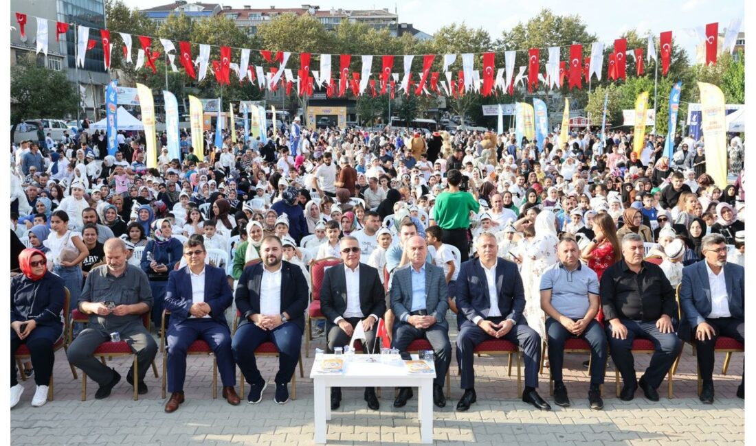 Sultangazi Belediyesi, sünnetini gerçekleştirdiği 1200 çocuk için Toplu Sünnet Şöleni