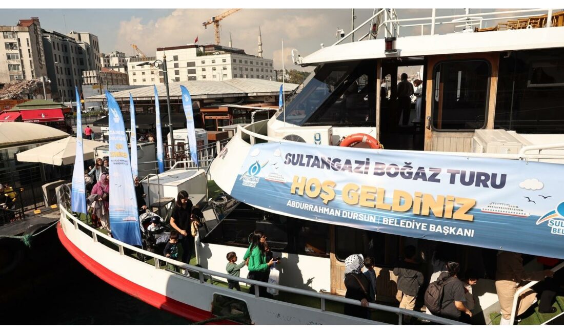 Sultangazi Belediyesi’nin, ilçede yaşayan vatandaşlara yönelik ücretsiz Boğaz Turları başladı.