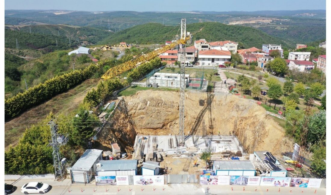Sultangazi Belediyesi, Yayla Mahallesi Gençlik Spor ve Sağlık Merkezi’nin inşaatı