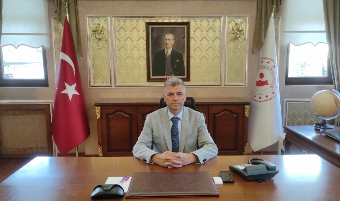 Eyüpsultan Kaymakamı Arslan YURT, İlçe Milli Eğitim Müdürü Zeliha YILDIZ