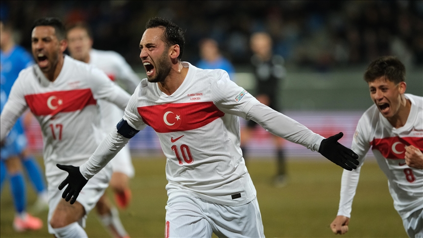 UEFA Uluslar B Ligi 4. Grup dördüncü maçında deplasmanda rakibini