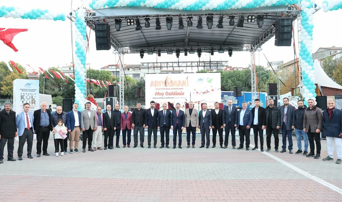 Sultangazi’de Adıyamanlılar Platformu ile Sultangazi Belediye'sınin birlikte organize ettiği Adıyaman