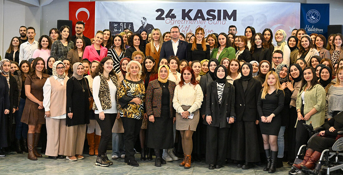 Gaziosmanpaşa Belediye Başkanı Hakan Bahçetepe, 24 Kasım Öğretmenler Günü dolayısıyla