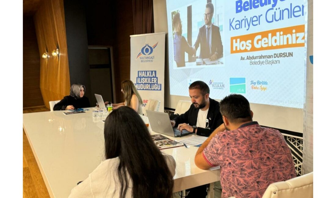 Sultangazi Belediyesi, iş arayanlara umut olmaya devam ediyor. Sultangazi Belediyesi