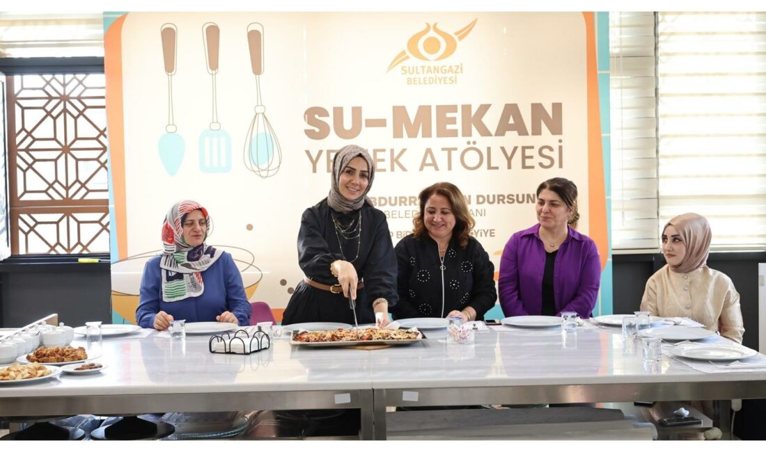 Sultangazi Belediyesi, ilçedeki kadınları Avrupa Atık Azaltım Haftası kapsamında düzenlediği