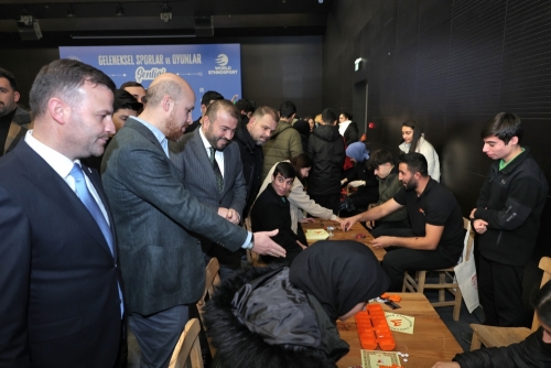 Arnavutköy Belediyesi ve Dünya Etnospor Konfederasyonu iş birliğiyle düzenlenen Geleneksel