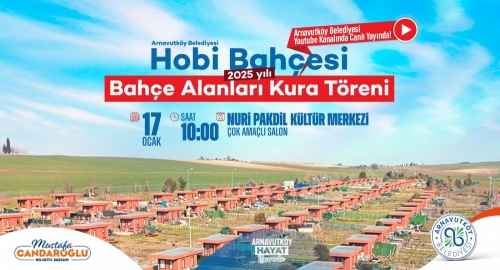 Çevre Dostu Proje Hobi Bahçesi Arnavutköy Belediyesi’nin çevre dostu projesi Bostan Gülistan Hobi Bahçesi için