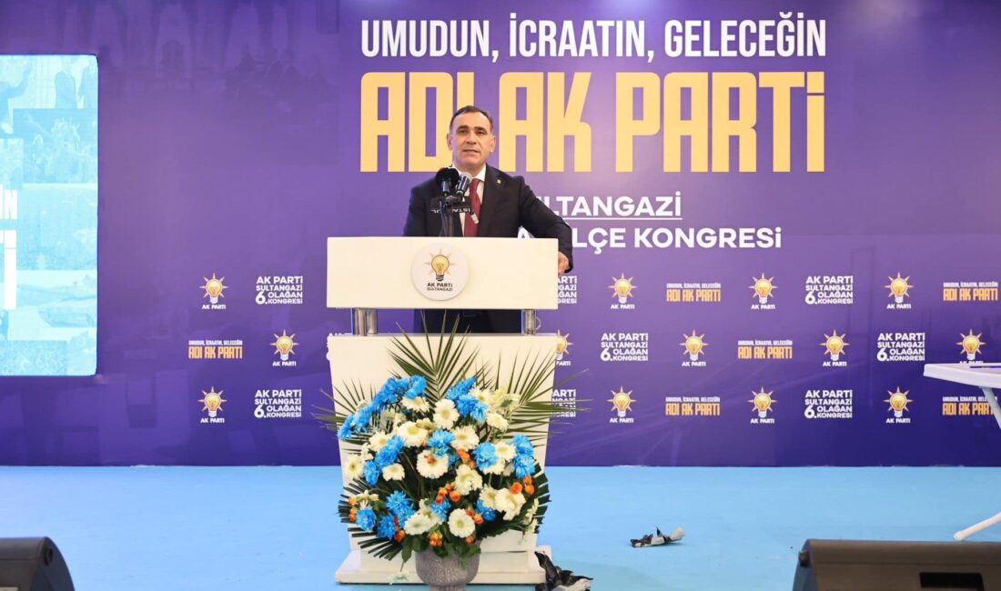 Sultangazi 6. olağan kongrede İmdat Kamacı, AK Parti  ilçe